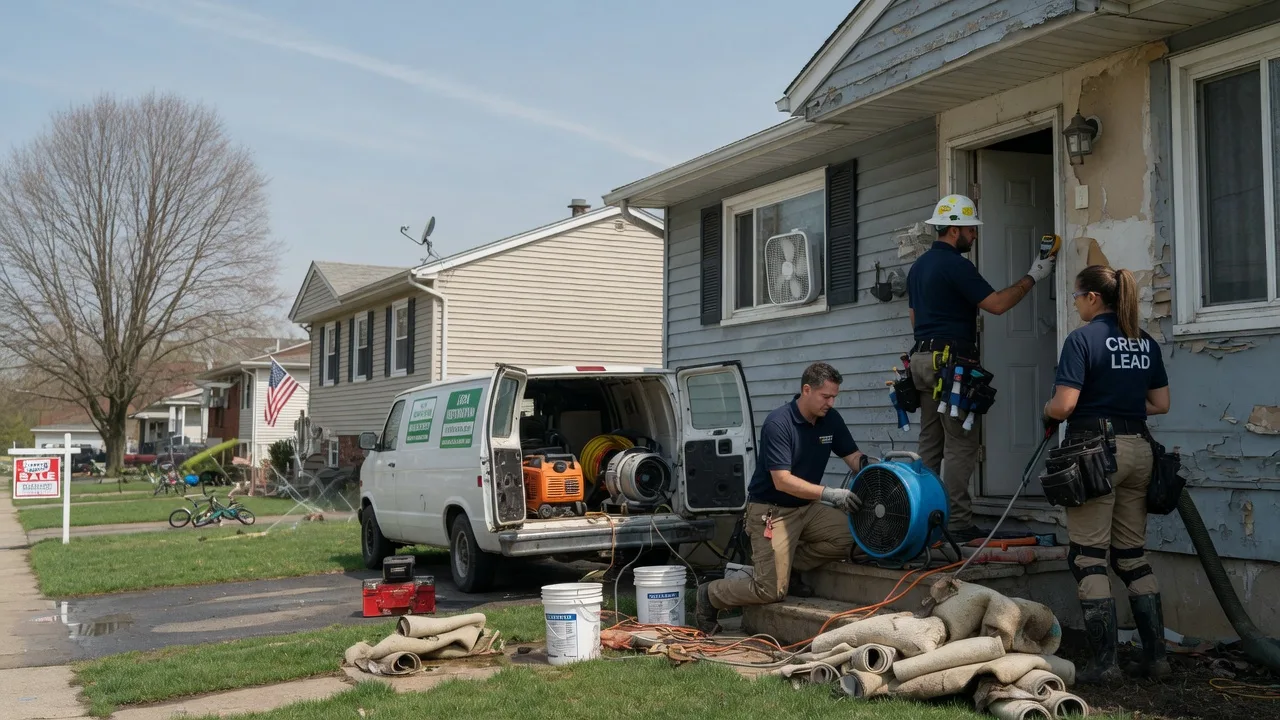 Flood Cleanup in Huntington, NY near me